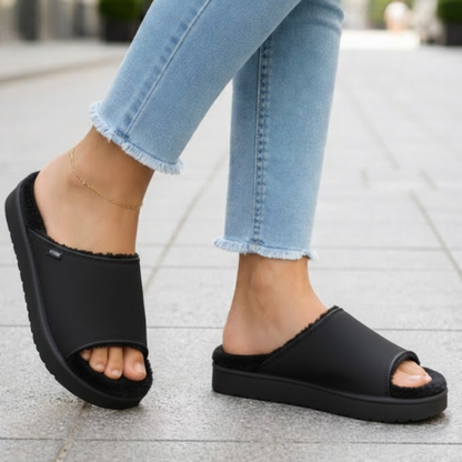 Offene Pantoletten für Damen