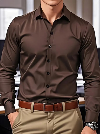 Chemises Smart Casual Coupe Slim