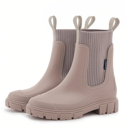 Urban Storm Ladies' Rain Boots - Stylish and Waterproof for Any Weather