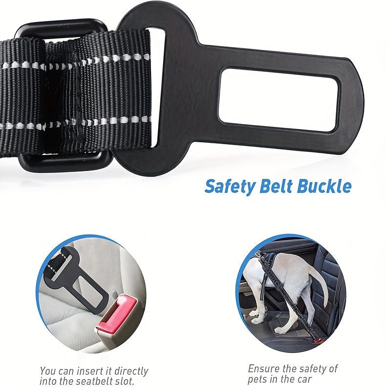 Adjustable Bungee Dog Lead – Shock Absorbing and Reflective for Large Dogs