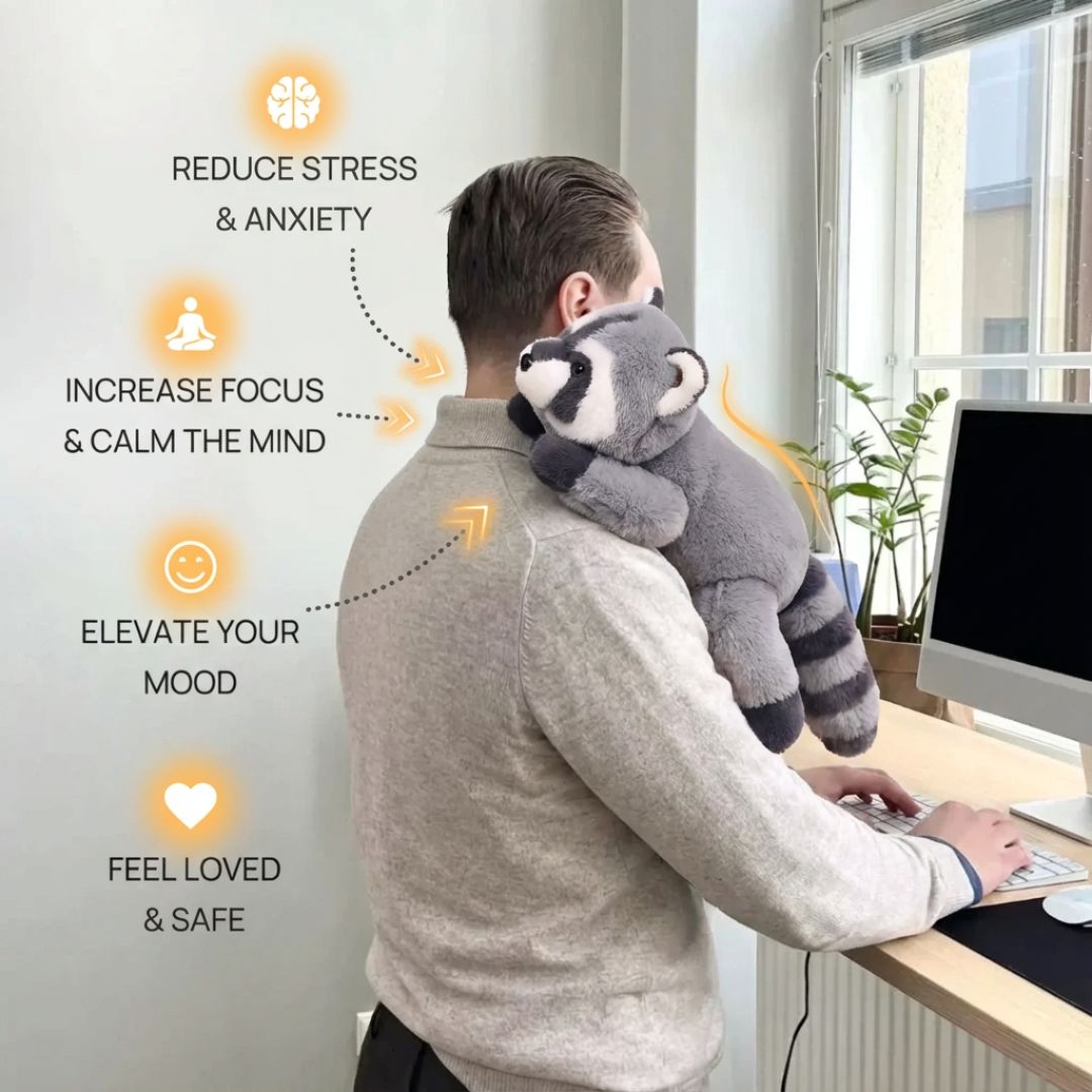 Weiches Kuscheltier in Tierform mit langem Körper für Geborgenheit und Entspannung