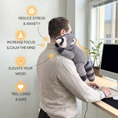 Zachte knuffel in de vorm van een dier, langwerpig voor comfort en ontspanning