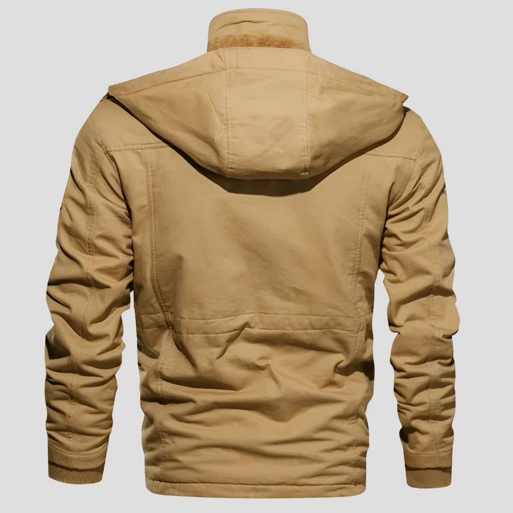 Robust Men's Jacket, Windproof and Warm
