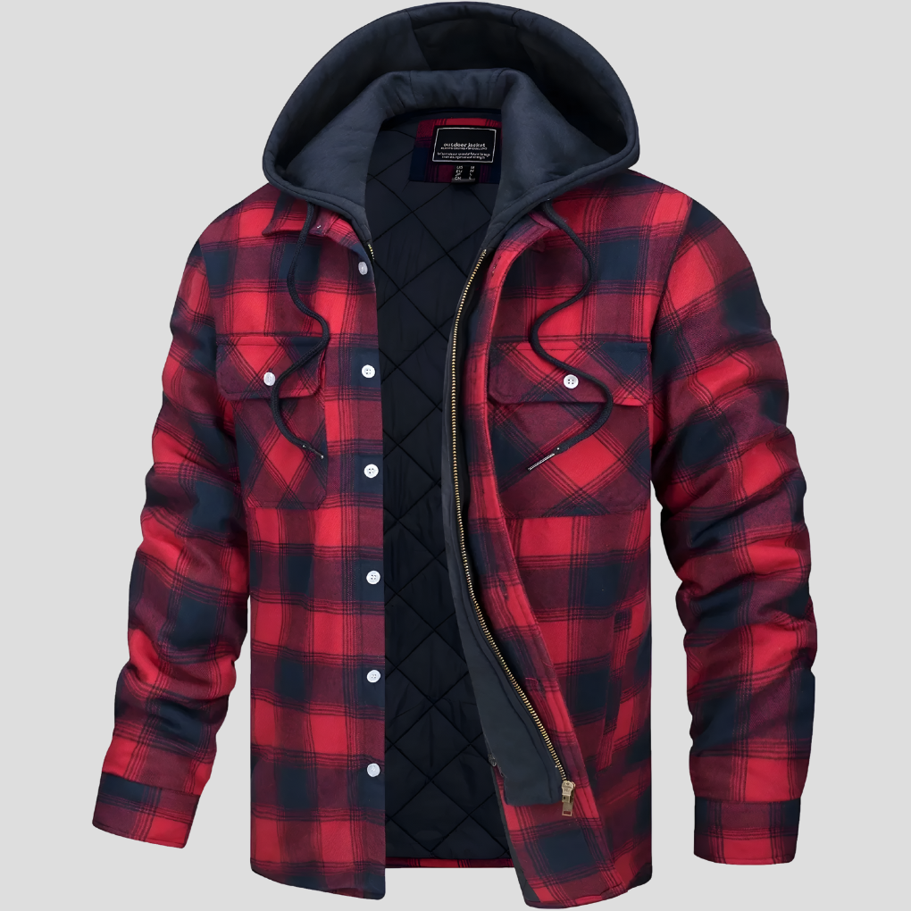 Herrenjacke mit stilvollem und vielseitigem Design für den Herbst