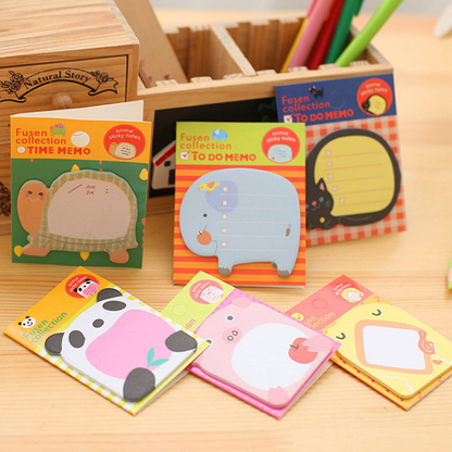 Cute Panda Cartoon Sticky Notes Memo Block