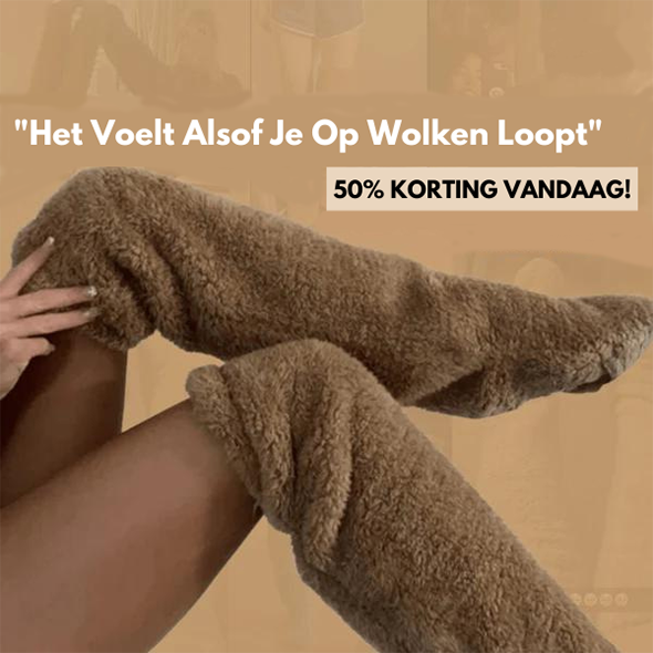 Fuzzy Legs™ | Warm Fluffy Leg Warmers