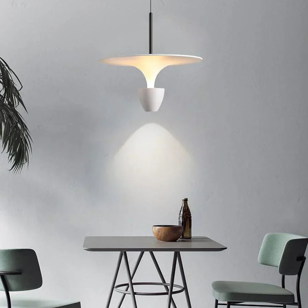 Scandinavian Pendant Lamp with LED and Adjustable Height