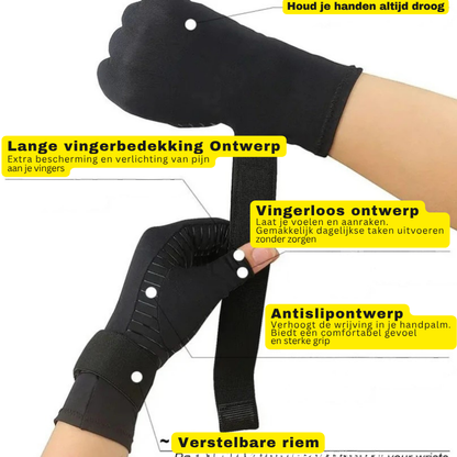 Kompressionshandschuhe für Rheuma und Handunterstützung