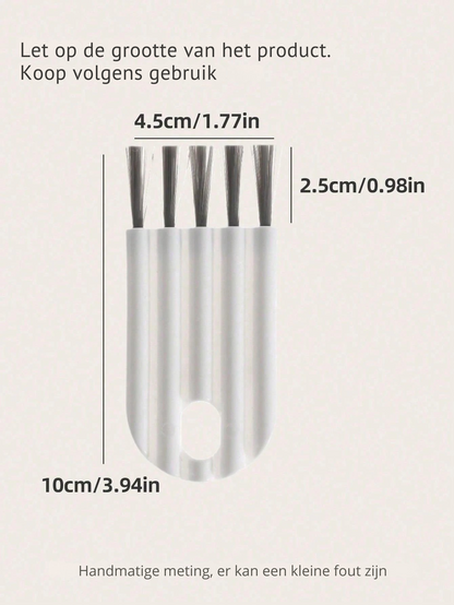 Cleaning Brush for Grooves and Cracks