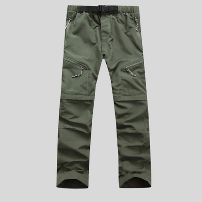 2-in-1 men's hiking pants – robust style with convertible function