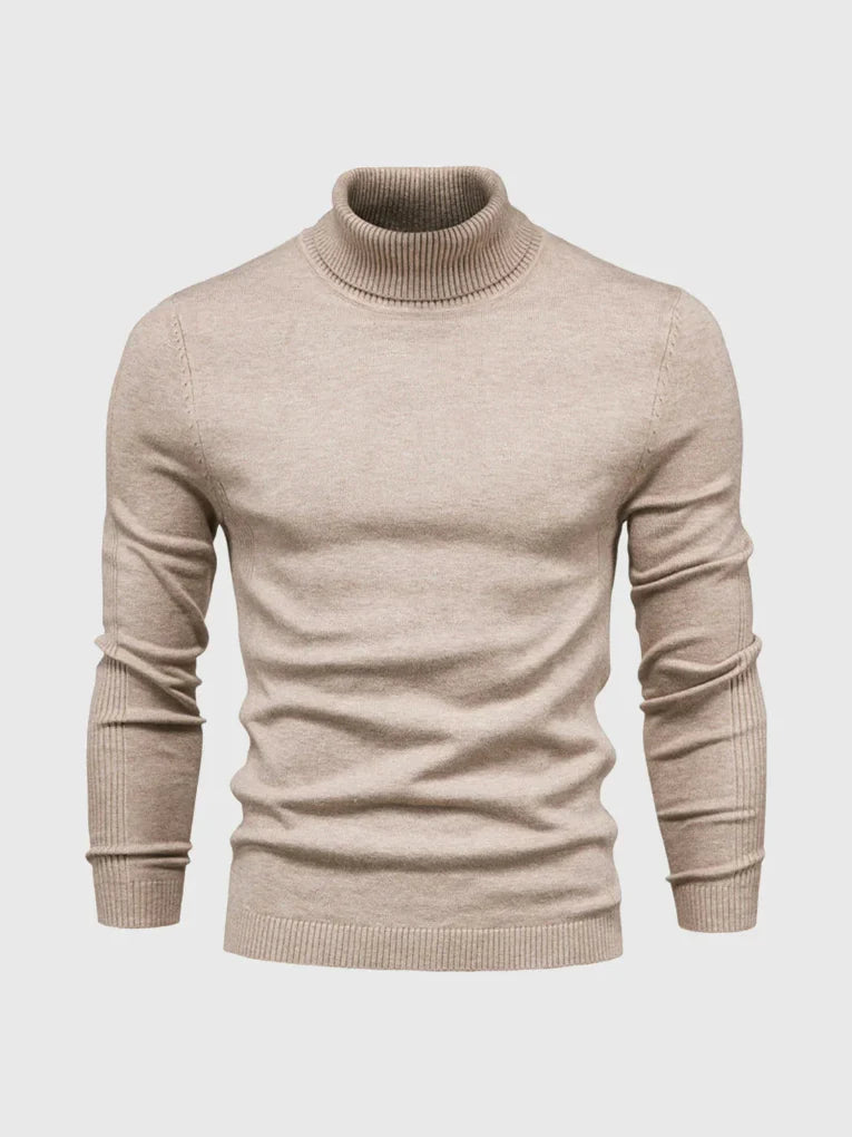 Men's Roll Neck Jumper – Warm and Stylish for Cold Days
