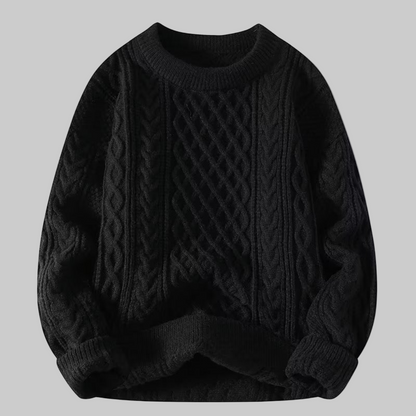 Maglione da donna con scollo rotondo – senza tempo e confortevole