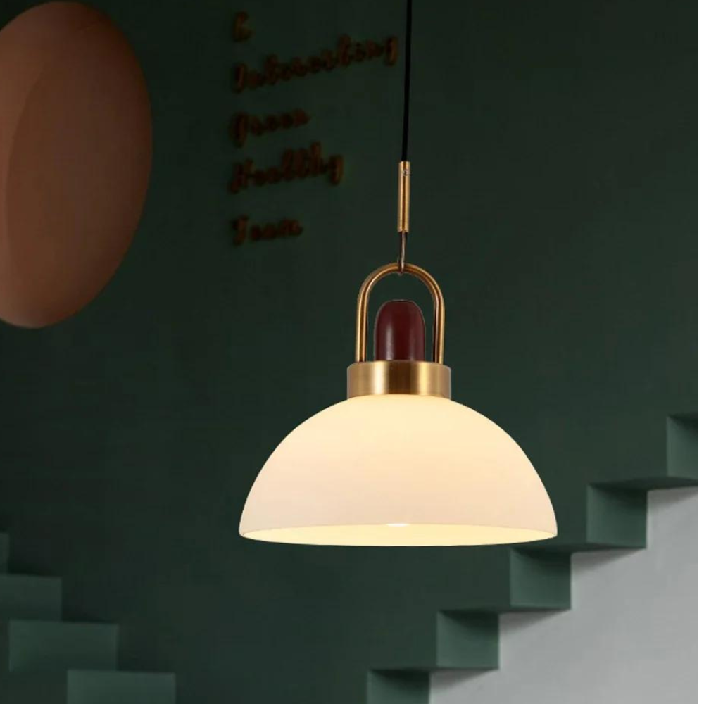 Luxe Pendant Light with Brushed Gold Finish