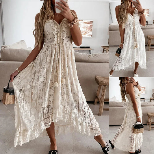Vestido Boho Edge con Flecos