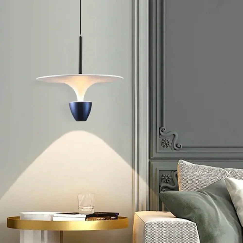 Scandinavian Pendant Lamp with LED and Adjustable Height