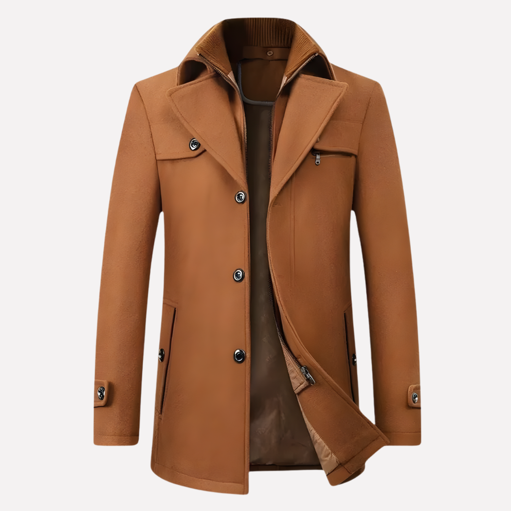 Men's Classic Wool Coat