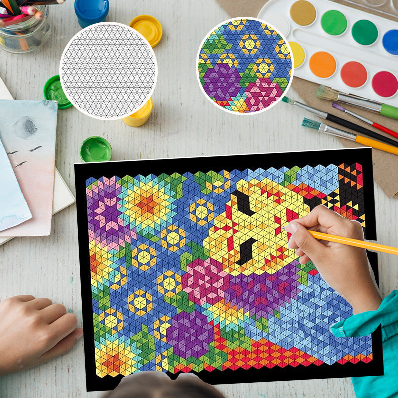 Colourful Creative Number Colouring Book - For Relaxation and Fun
