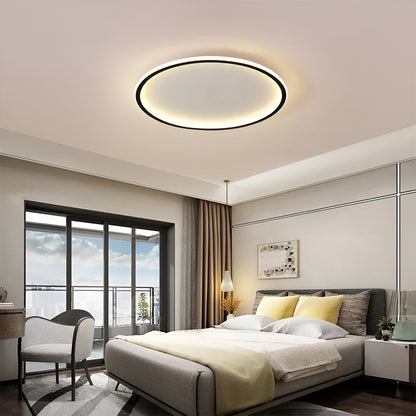 Lámpara de techo moderna y ultrafina - Iluminación LED con estilo