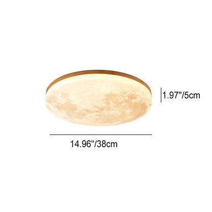 Lámpara de techo LunarGlow – luz de luna relajante para cualquier interior