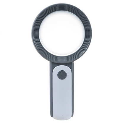 Magnifying Glass with LED Lighting and Adjustable Light Settings for Clear Reading