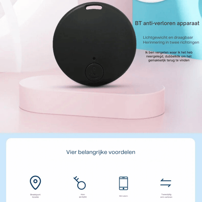 3x mini-gps-tracker - Krachtige tracker voor auto en sleutels
