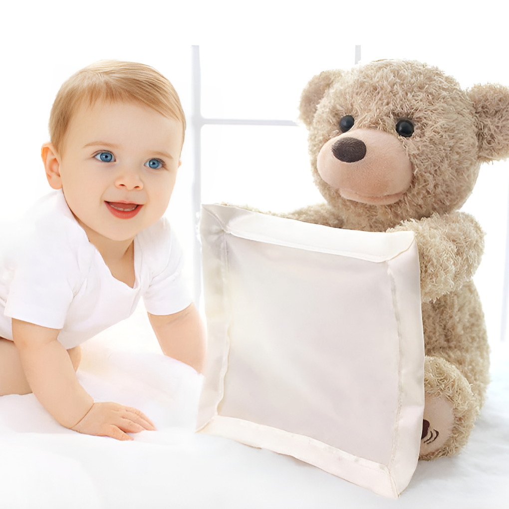 Peek-A-Boo-Teddy - Interdraft Cuddle Toy