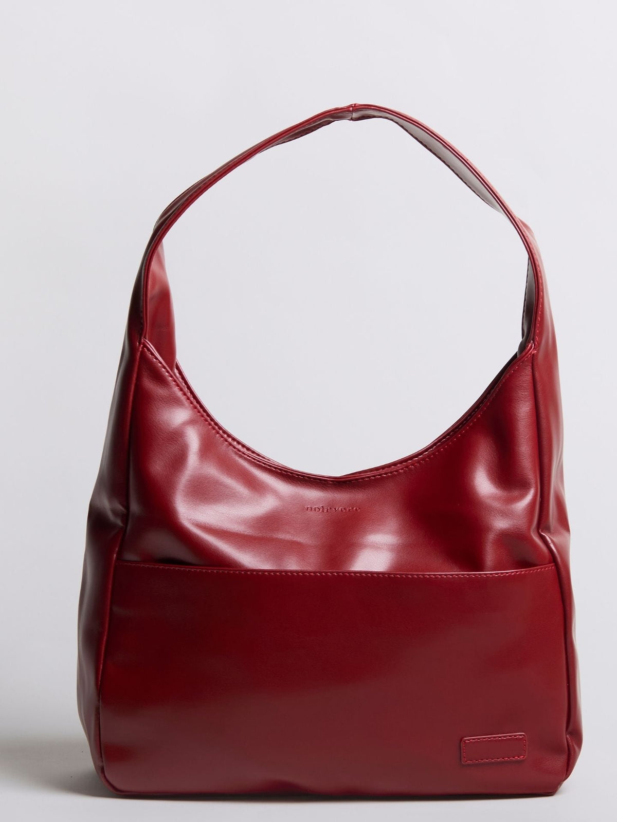 Minimalist Vegan Empty Hobo Shoulder Bag
