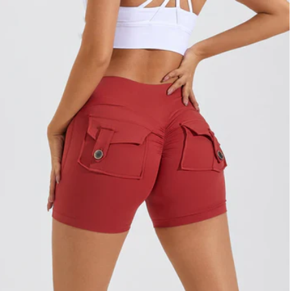 High-Waisted Shorts with Elegant Minimalist Look
