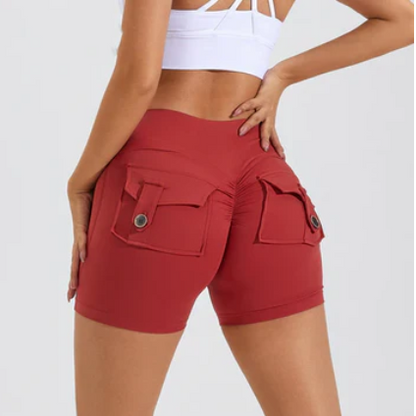 High-Waisted Shorts with Elegant Minimalist Look