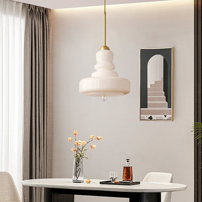 Farebné závesné svietidlo Calabas Bauhaus