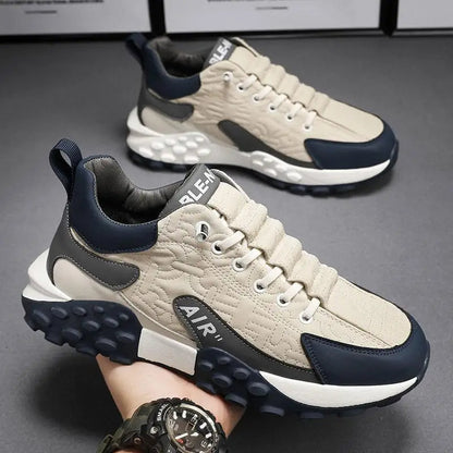 Stridemax – Stylish Platform Sneakers for Men