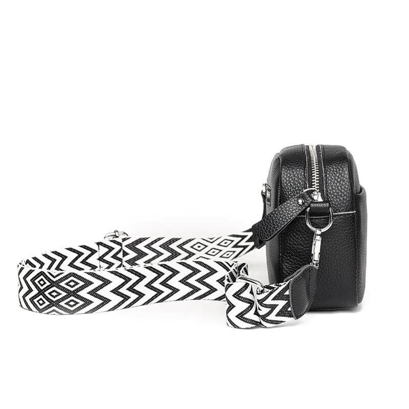Bolso de cuero elegante: bolso de hombro para mujer