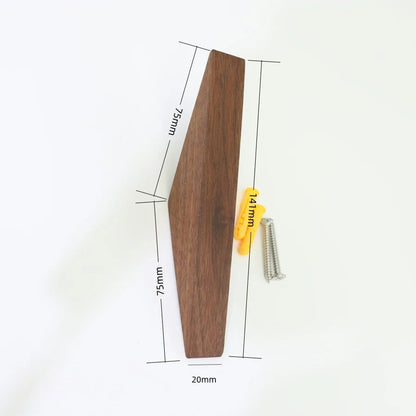 Perchero de madera de pared