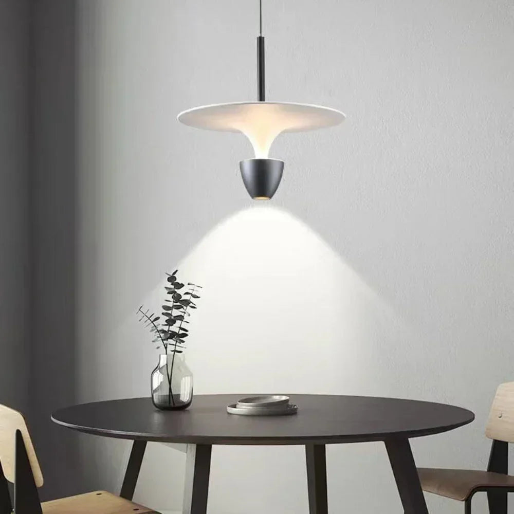 Scandinavian Pendant Lamp with LED and Adjustable Height