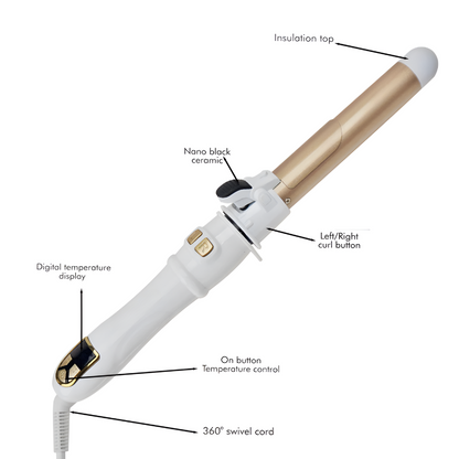 Rotating Curling Iron