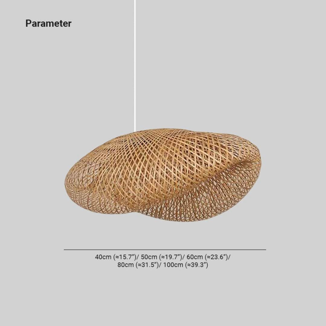 Muto - Bamboo LED Pendant Light