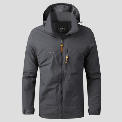 Waterproof and windproof outdoor jacket for men