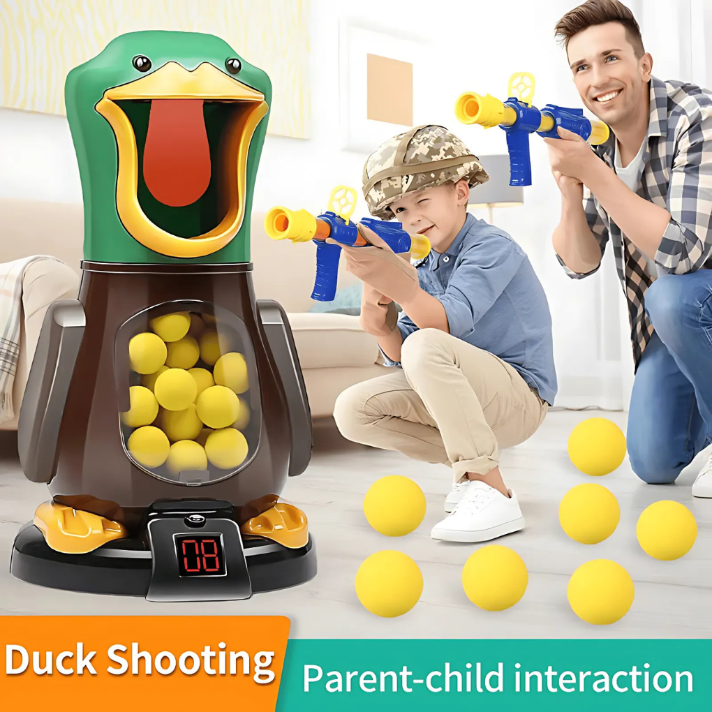 Air-powered Soft Bullet Game