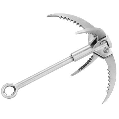 Foldable Grappling Hooks | Stainless Steel, Compact | Camping