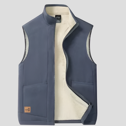 Gilet imbottito invernale da uomo – caldo e alla moda