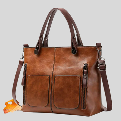 Genuine Leather Shoulder Bag for Women