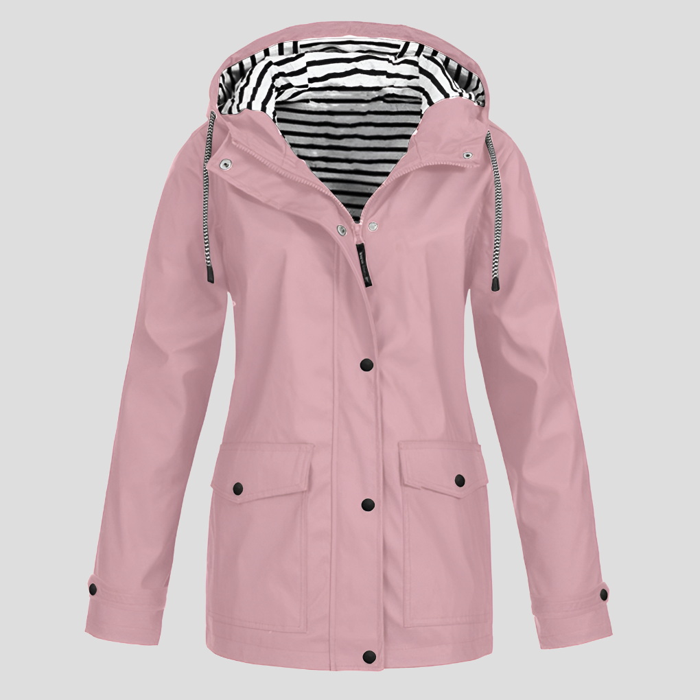 Wasserdichte und winddichte Damenjacke