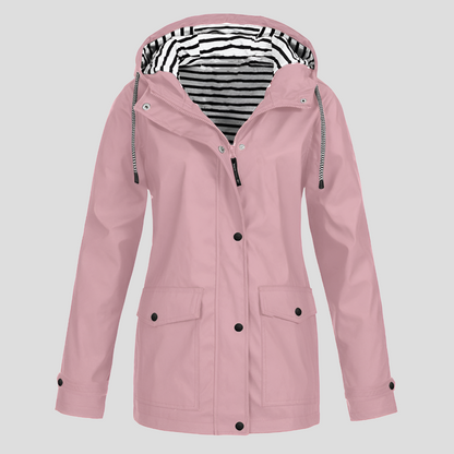 Wasserdichte und winddichte Damenjacke