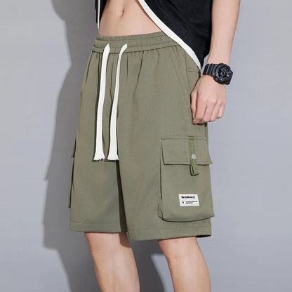 Lightweight Cargo Shorts for Men with Comfortable Fit and Practical Pockets
