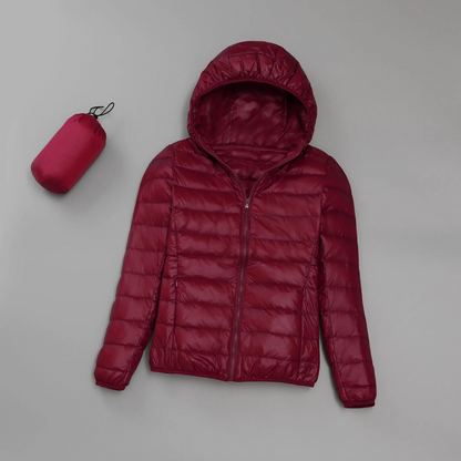 Klyah - Cosy Quilted Winter Jacket with Hood