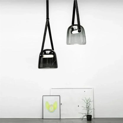 Elegante Pendelleuchte Radiance aus Glas und Metall