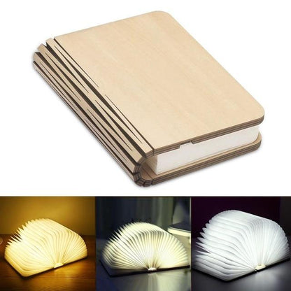 Lampada LED BookGlow - Una luce che prende forma