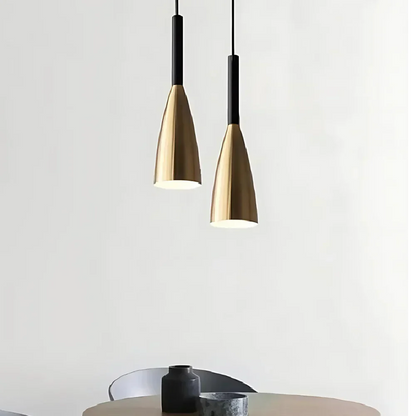 Skandinávské minimalistické železné závěsné svítidlo