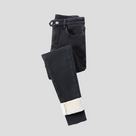 Damen-Winterjeans mit hoher Taille und wärmendem Futter für kalte Tage