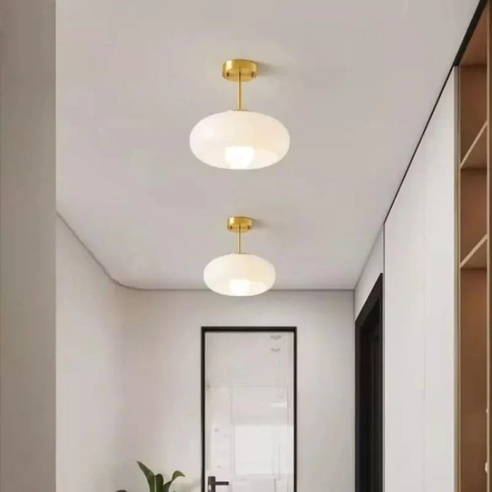 Radiant Glow Scandinavian Ceiling Light